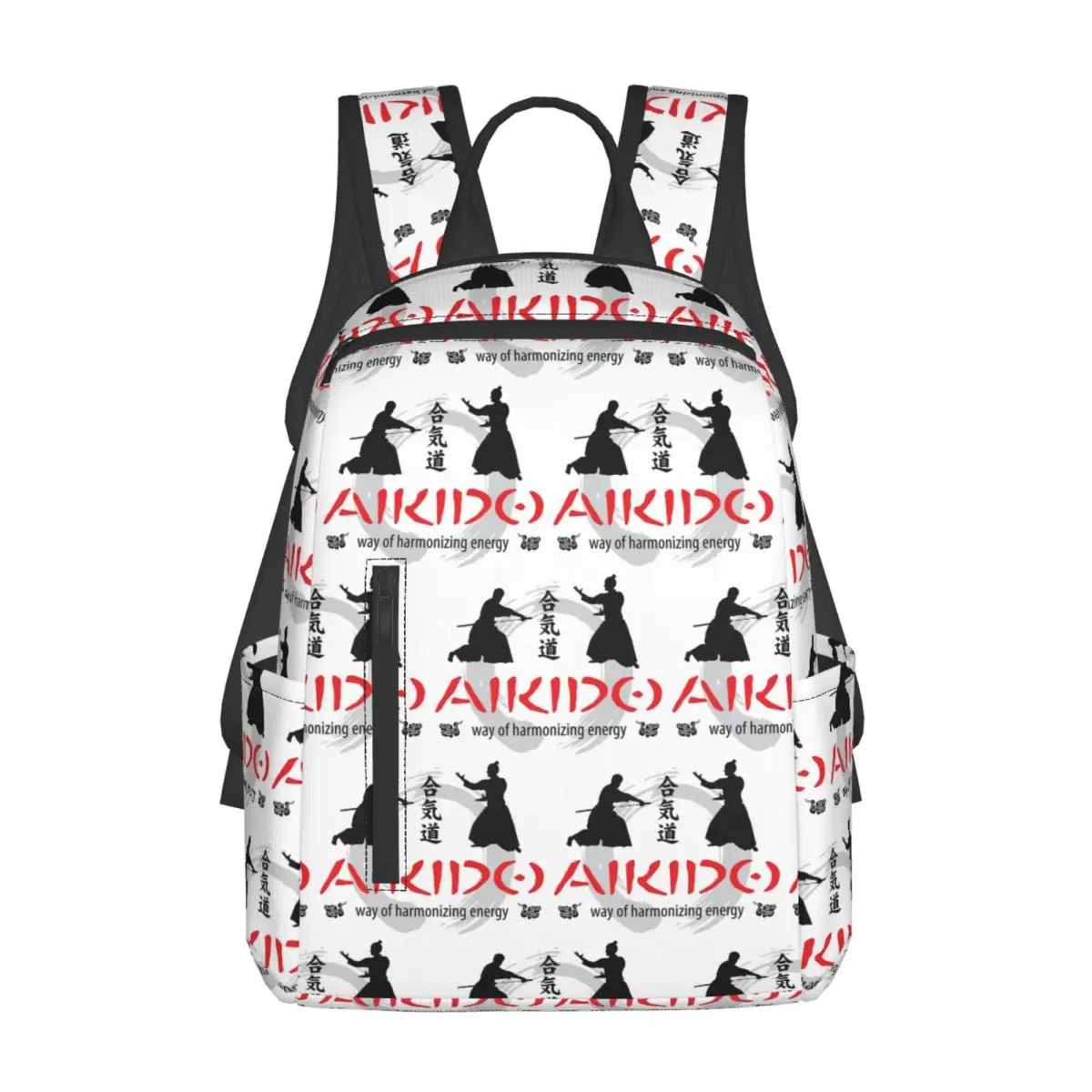 Aikido Practitioner Backpack Large Capacity Kids BookBag School Bag Shoulder Bags for Men Women
Aikido Practitioner Backpack Large Capacity Kids BookBag School Bag Shoulder Bags for Men Women