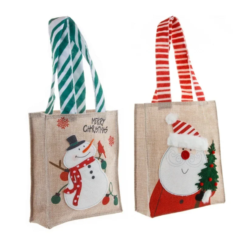 Christmas Gift Bags Reusable Gift Wrapping Christmas Bags Candy Sack Santa Snowman Present Sack Hand Burlap Festive Tote
Christmas Gift Bags Reusable Gift Wrapping Christmas Bags Candy Sack Santa Snowman Present Sack Hand Burlap Festive Tote