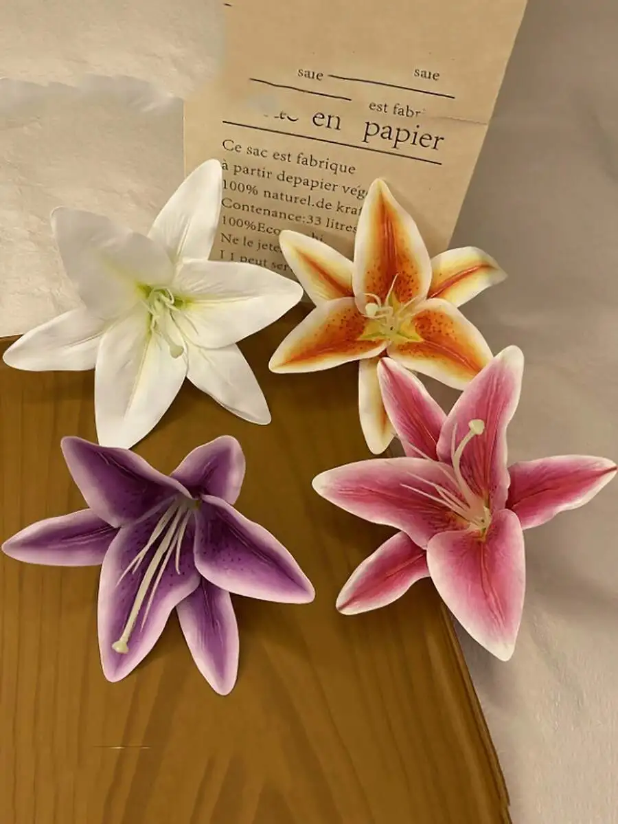 Elegant Lily Flower Hair Claw Clip For Women Floral Hair Accessory Summer Street Style
Elegant Lily Flower Hair Claw Clip For Women Floral Hair Accessory Summer Street Style