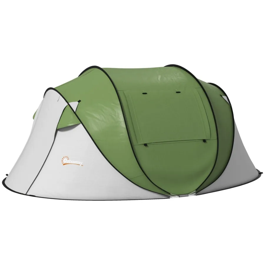 Pop Up Tent with Porch and Carry Bag 3000mm Waterproof for 23 People Camping Hiking Green
Pop Up Tent with Porch and Carry Bag 3000mm Waterproof for 23 People Camping Hiking Green