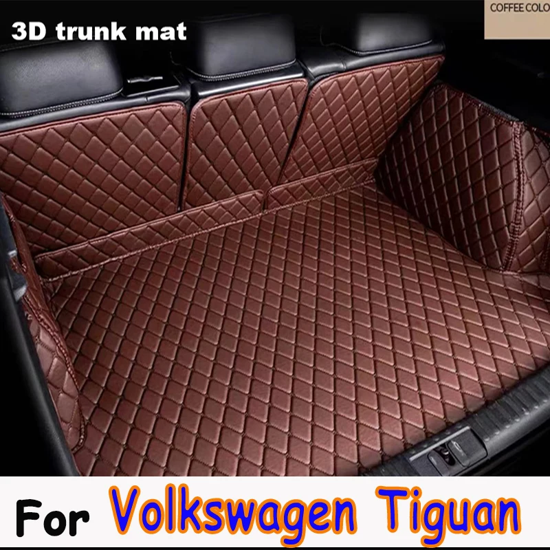 Кожаные Коврики для багажника на заказ для Volkswagen Tiguan 2009-2021, коврик для заднего багажника, коврик для пола, поднос, ковер, грязь
Кожаные Коврики для багажника на заказ для Volkswagen Tiguan 2009-2021, коврик для заднего багажника, коврик для пола, поднос, ковер, грязь