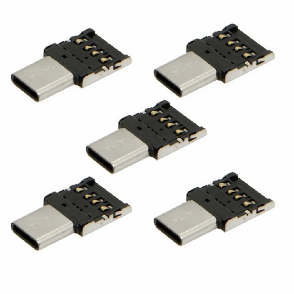 5PCS OTG Type C Adapter Type-C USB-C Male to USB Female Converter for Cell Phone Tablet USB Cable Flash Disk
5PCS OTG Type C Adapter Type-C USB-C Male to USB Female Converter for Cell Phone Tablet USB Cable Flash Disk