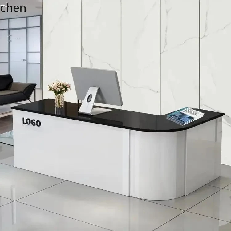 PYH Simple Modern Arc Corner Bar Counter Company Reception Desk Small Cashier Counter
PYH Simple Modern Arc Corner Bar Counter Company Reception Desk Small Cashier Counter