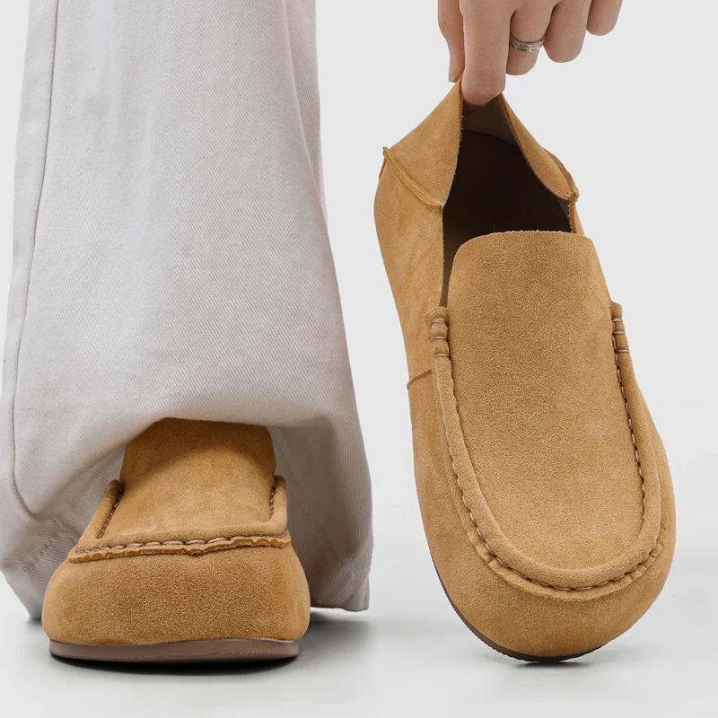 Retro frosted suede men dual-purpose retro casual shoes with a lazy style and soft sole suitable for daily commuting couples
Retro frosted suede men dual-purpose retro casual shoes with a lazy style and soft sole suitable for daily commuting couples