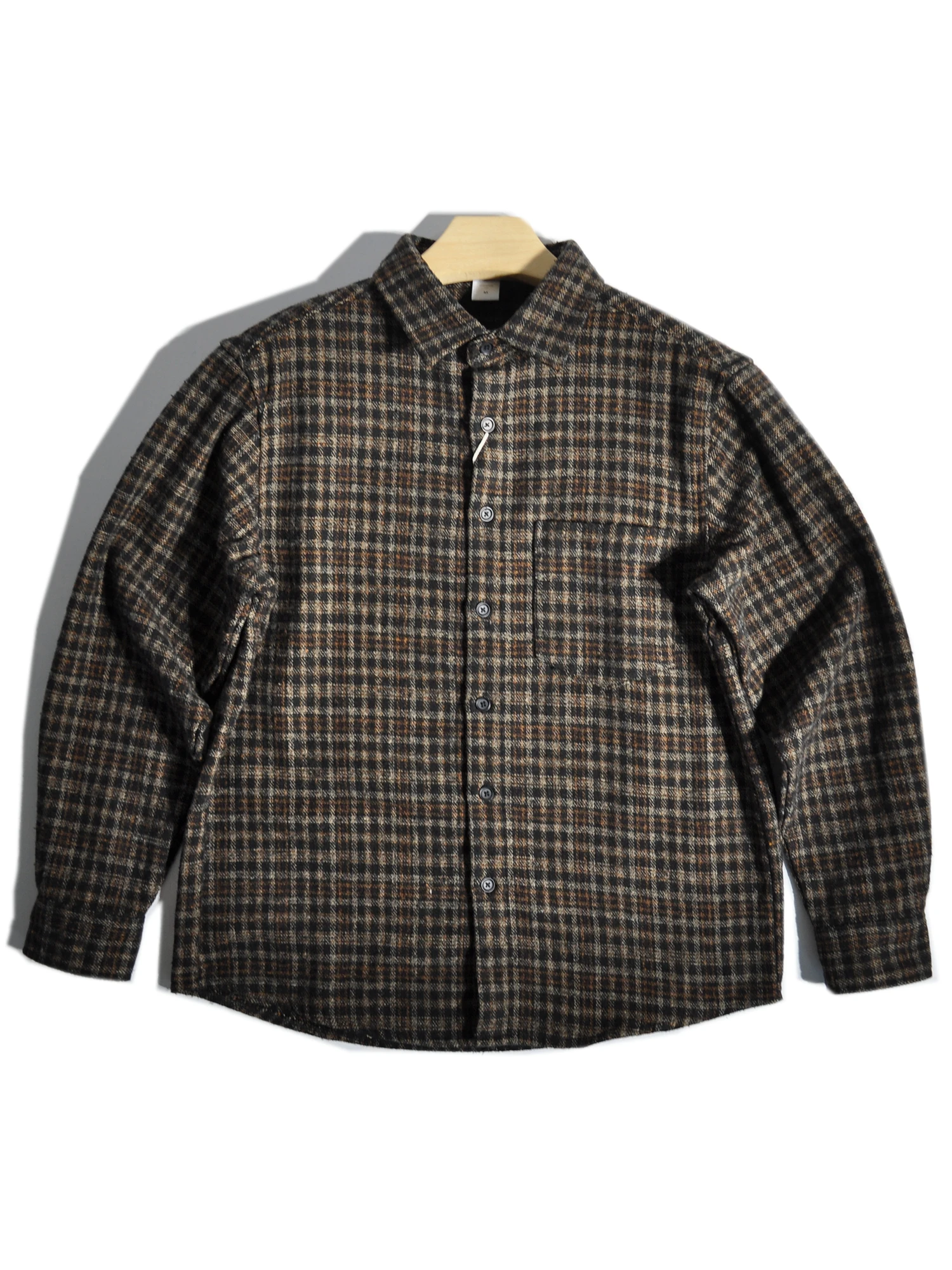 Thiened Retro American Sle Long Sve Flannel irt Warm Casual Loose Outerwear for Autumn Winter Polyester Blend
Thiened Retro American Sle Long Sve Flannel irt Warm Casual Loose Outerwear for Autumn Winter Polyester Blend
