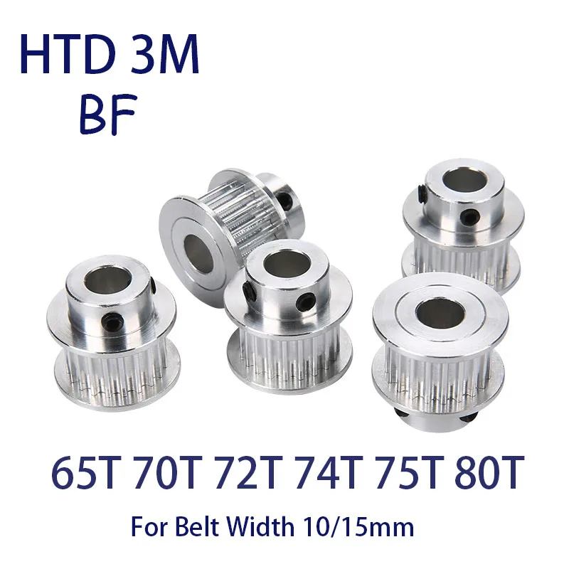 1Pcs HTD 3M BF Timing Pulley 65T 70T 72T 74T 75T 80T Teeth Bore 8mm-25mm Belt Width 10/15mm 3M Transmission Belt Pulley
1Pcs HTD 3M BF Timing Pulley 65T 70T 72T 74T 75T 80T Teeth Bore 8mm-25mm Belt Width 10/15mm 3M Transmission Belt Pulley