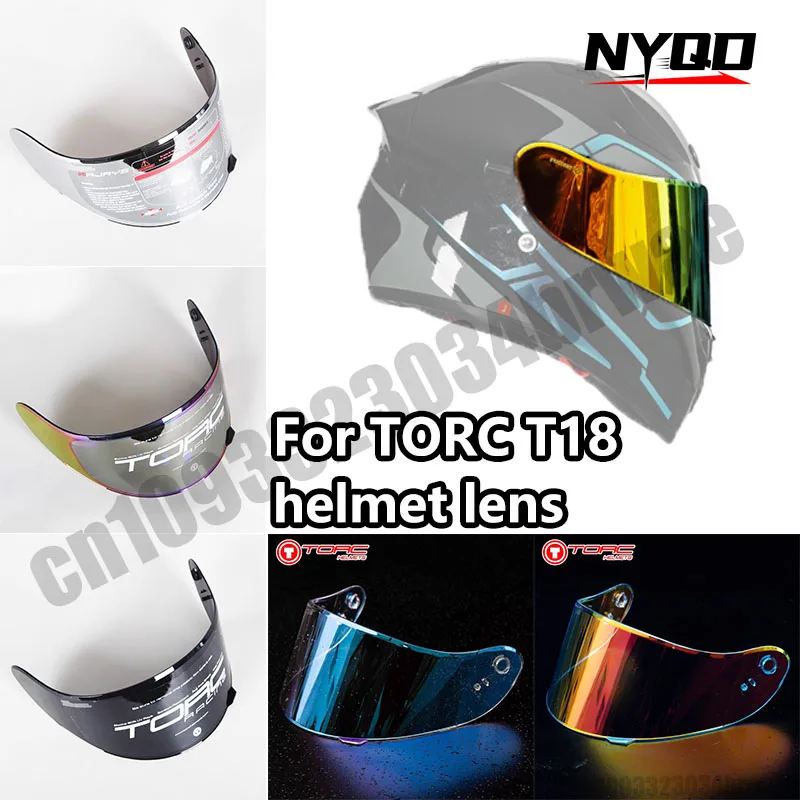 TORC T18 Helmet Shield Full Face Helmet Lens Original TORC Helmet Glass Replacement Part Capacete De Moto Visiera
TORC T18 Helmet Shield Full Face Helmet Lens Original TORC Helmet Glass Replacement Part Capacete De Moto Visiera