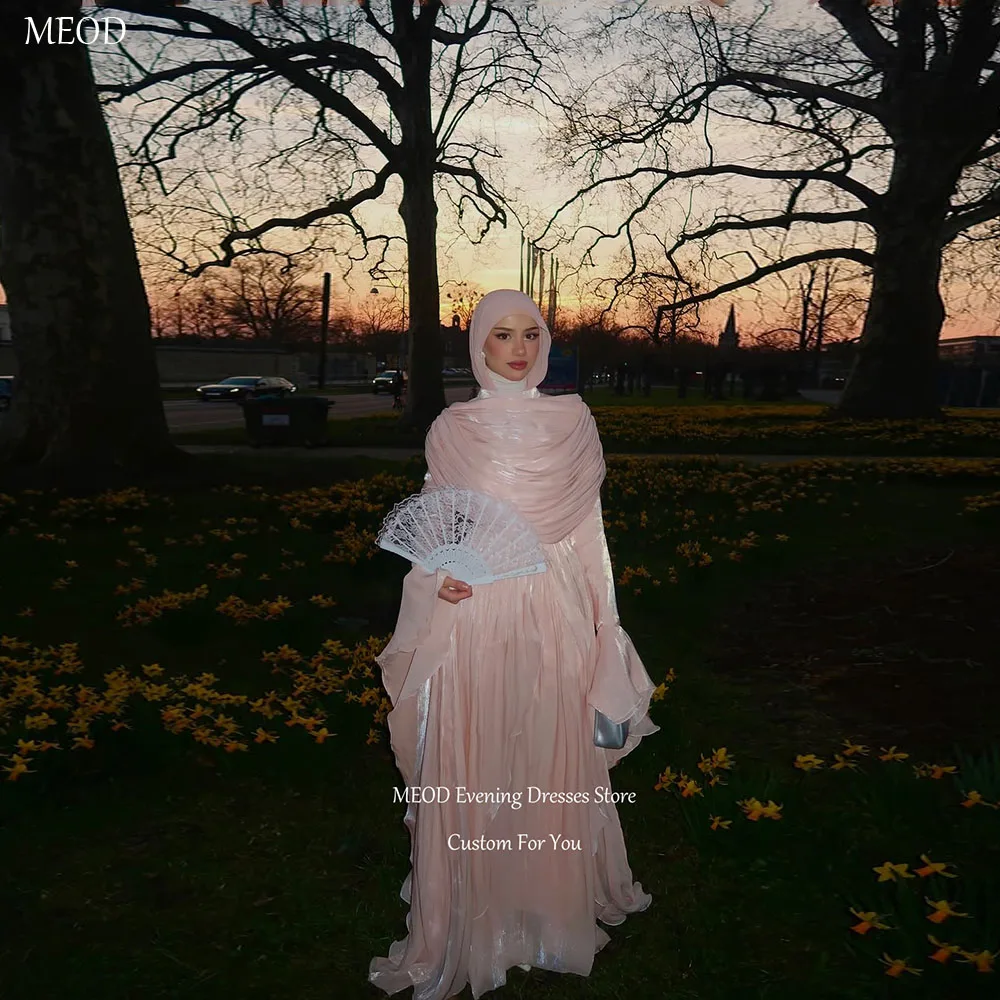 MEOD Vintage High Neck Muslim Women's Evening Gown Long Sleeve Dubai Abendkleid Elegant A-line Short Train Prom Dress Customized
MEOD Vintage High Neck Muslim Women's Evening Gown Long Sleeve Dubai Abendkleid Elegant A-line Short Train Prom Dress Customized