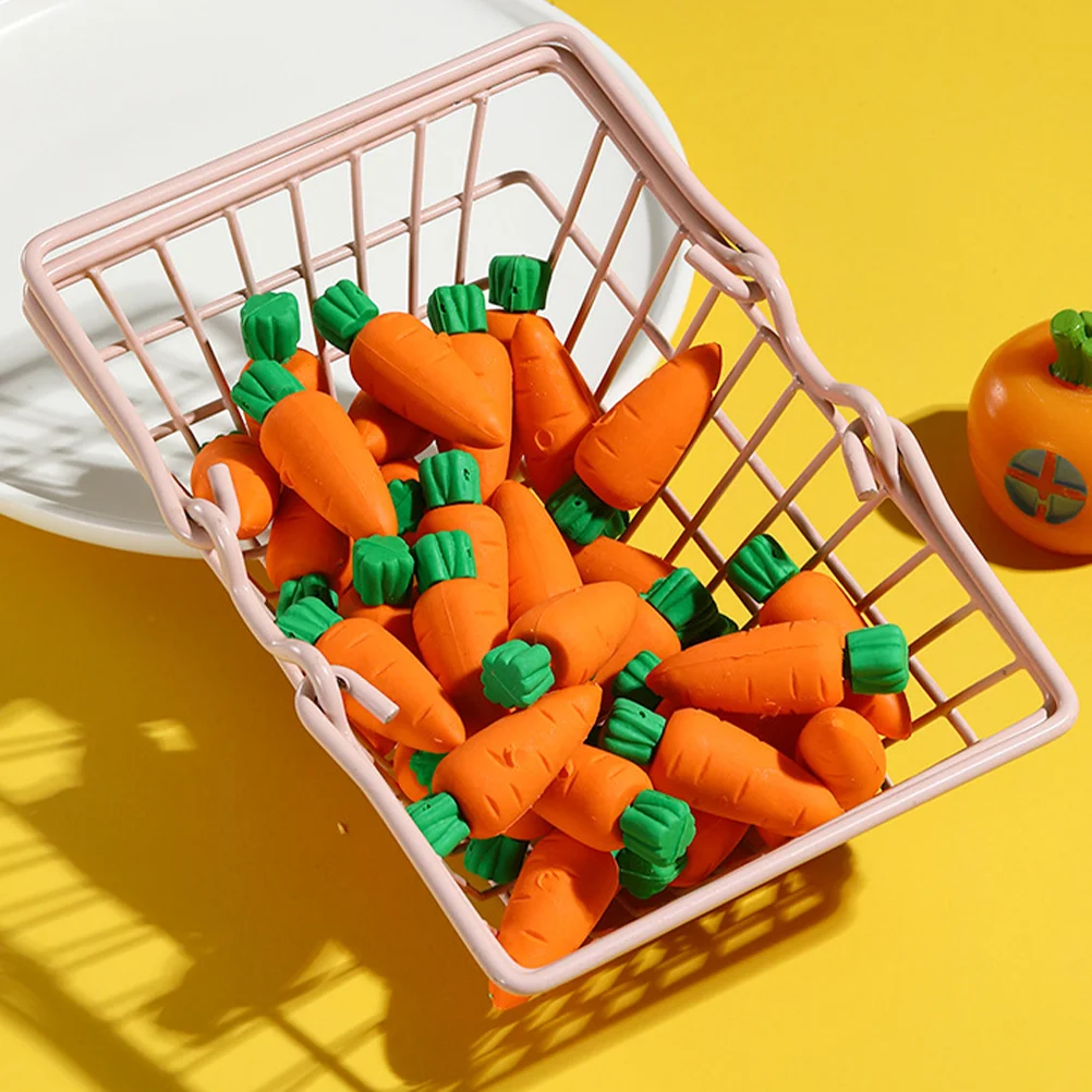 50 Pcs Carrot Eraser Adorable Creative Rubber Kids Students Educational Safe Material Fun Puzzle Party Gifts Miniature
50 Pcs Carrot Eraser Adorable Creative Rubber Kids Students Educational Safe Material Fun Puzzle Party Gifts Miniature