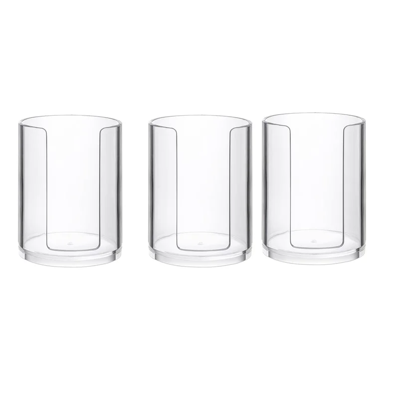 3 Pcs Bathroom Cup Dispenser 3 Oz Countertop Storage Mouthwash Cups Holder, Plastic Small Disposable Paper Cup Holders
3 Pcs Bathroom Cup Dispenser 3 Oz Countertop Storage Mouthwash Cups Holder, Plastic Small Disposable Paper Cup Holders
