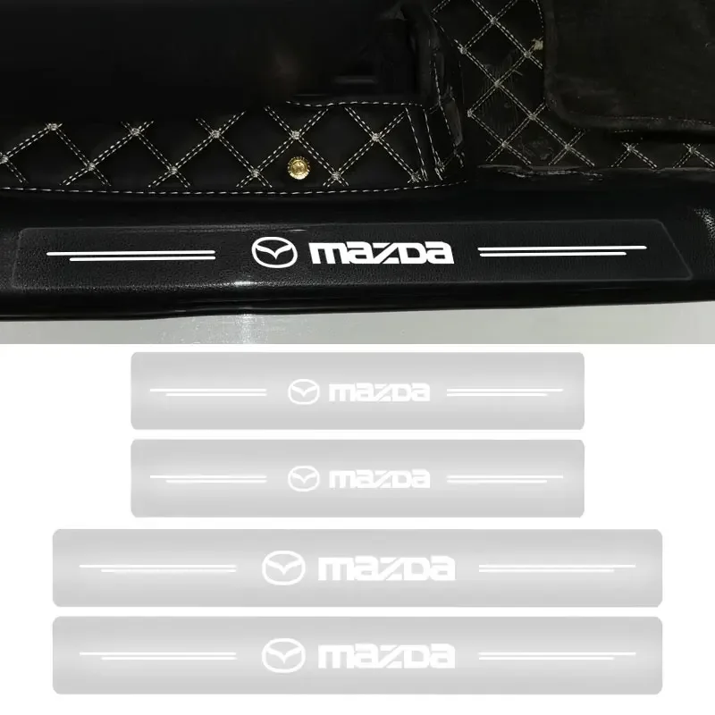 4PCS Car Threshold Protector Transparent Decorative Badge Sticker for Mazda 3 Atenza CX50 CX7 Axela CX30 CX90 CX3 CX5 MX5 CX60
4PCS Car Threshold Protector Transparent Decorative Badge Sticker for Mazda 3 Atenza CX50 CX7 Axela CX30 CX90 CX3 CX5 MX5 CX60