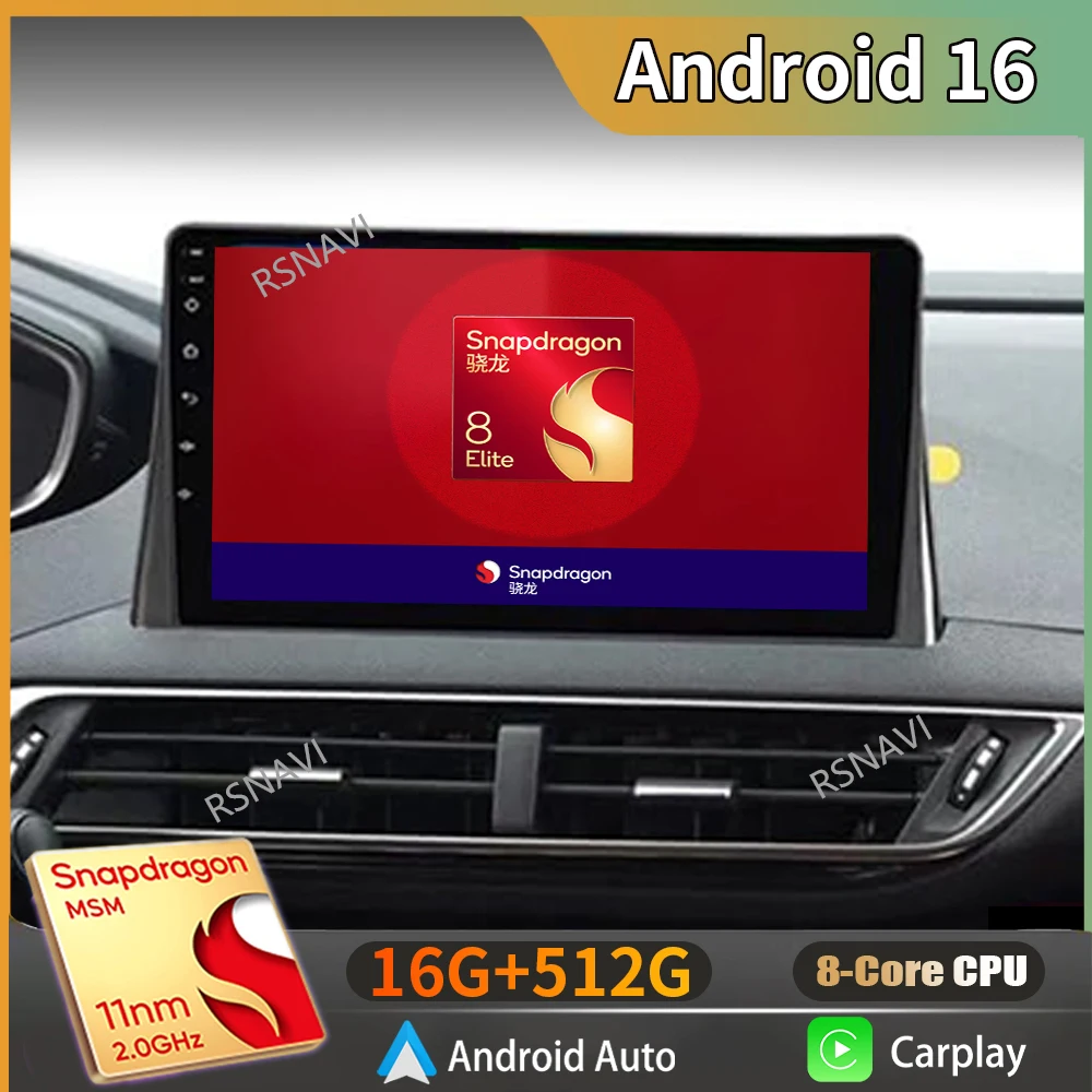 Android 16 For Peugeot 5008 4008 3008 2017 2018 2019 2020 Carplay Auto Car Radio Multimedia Video Player Navigation GPS Stereo
Android 16 For Peugeot 5008 4008 3008 2017 2018 2019 2020 Carplay Auto Car Radio Multimedia Video Player Navigation GPS Stereo