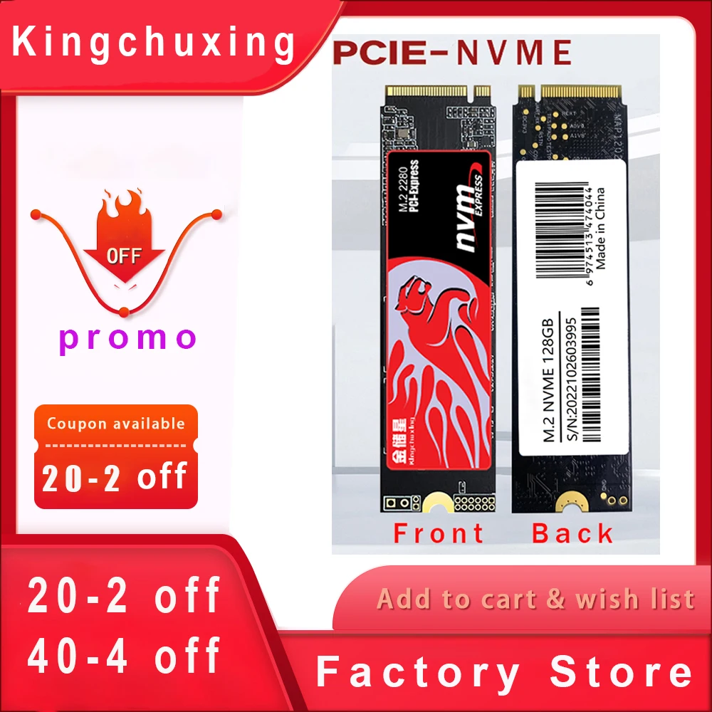 Промо kingchuxing Ssd Nvme M2 жесткий диск SSD 1 ТБ M2 Nvme Ssd 512 Гб PCIE 3,0 внутренний для ноутбука, настольного SSD
Промо kingchuxing Ssd Nvme M2 жесткий диск SSD 1 ТБ M2 Nvme Ssd 512 Гб PCIE 3,0 внутренний для ноутбука, настольного SSD