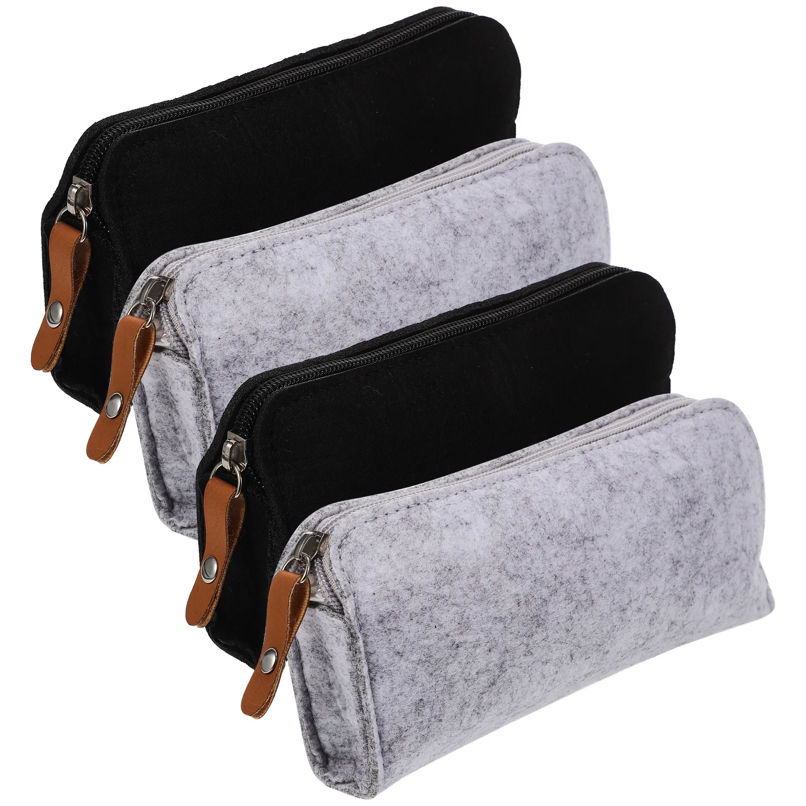 4 Pcs Pencil Case Small Scissors Storage Bag Zipper Pouch Stationery Students Travel Toiletries Felt Use
4 Pcs Pencil Case Small Scissors Storage Bag Zipper Pouch Stationery Students Travel Toiletries Felt Use