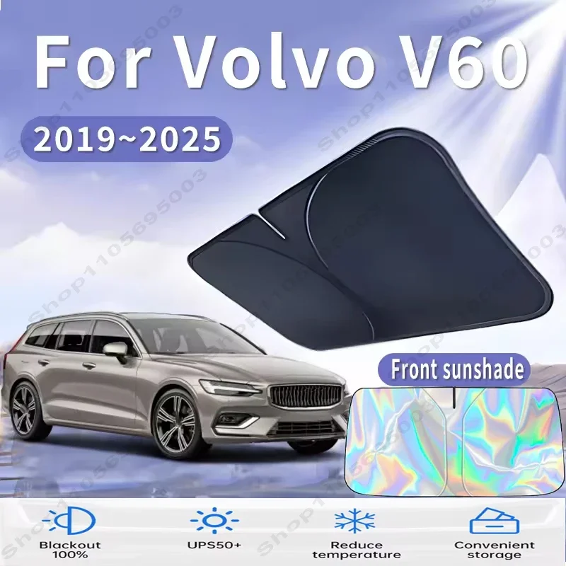 For Volvo V60 2019~2025 Car Sun Viso Front Window Windshield Sunshade Heat Insulation Summer Sun UV Protection Auto Accessories
For Volvo V60 2019~2025 Car Sun Viso Front Window Windshield Sunshade Heat Insulation Summer Sun UV Protection Auto Accessories