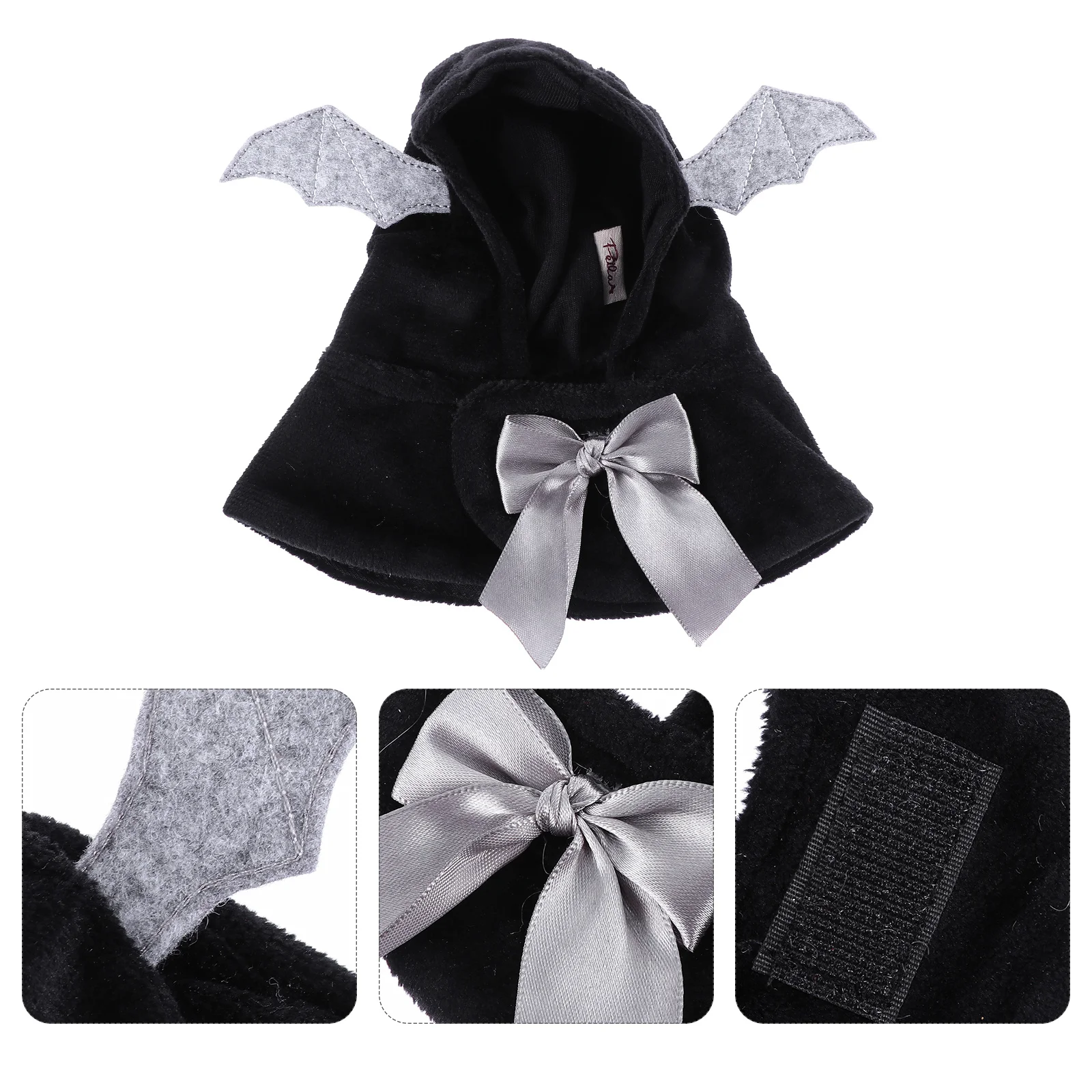 1Pcs Black Bat Shape Dog Cloak Pet Halloween Costume Party Dress Up Clothes Comfortable Stylish Pet Supplies Dog Clothes
1Pcs Black Bat Shape Dog Cloak Pet Halloween Costume Party Dress Up Clothes Comfortable Stylish Pet Supplies Dog Clothes