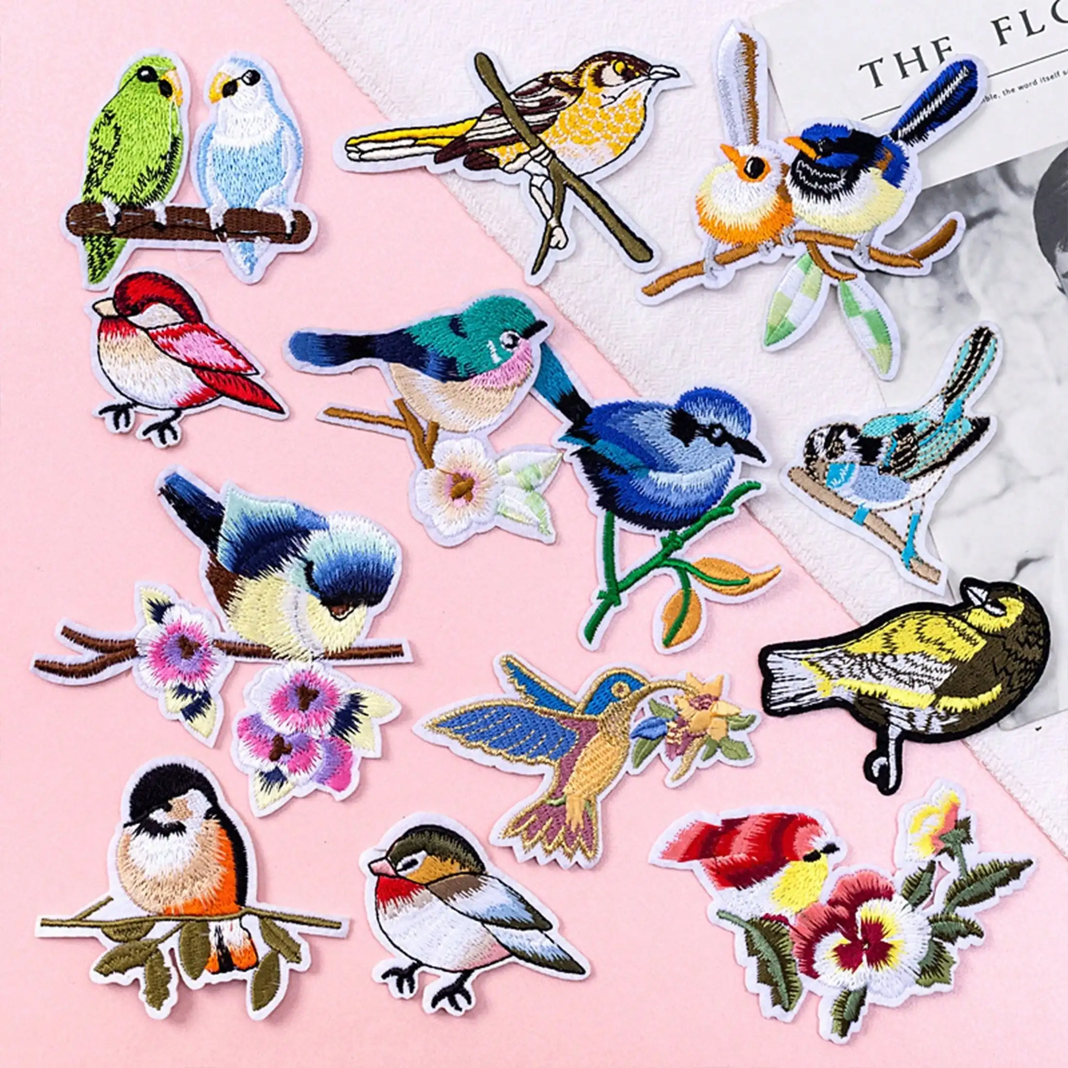 13pcs Set of Magpie & Parrot Embroidered Patches - Iron-On/Sew-On Appliques for Clothing, Bags, and DIY Crafts
13pcs Set of Magpie & Parrot Embroidered Patches - Iron-On/Sew-On Appliques for Clothing, Bags, and DIY Crafts