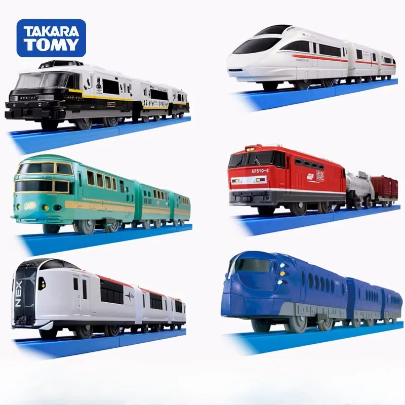 TAKARA TOMY Electric track three locomotives Electric train High speed rail transport van Boy toys, holiday gifts for children.
TAKARA TOMY Electric track three locomotives Electric train High speed rail transport van Boy toys, holiday gifts for children.