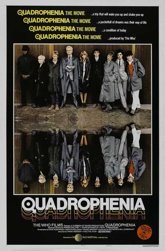 Популярный редкий киноплакат квадрафения (1979), художественный Шелковый плакат, настенное искусство, домашняя декоративная живопись
Популярный редкий киноплакат квадрафения (1979), художественный Шелковый плакат, настенное искусство, домашняя декоративная живопись