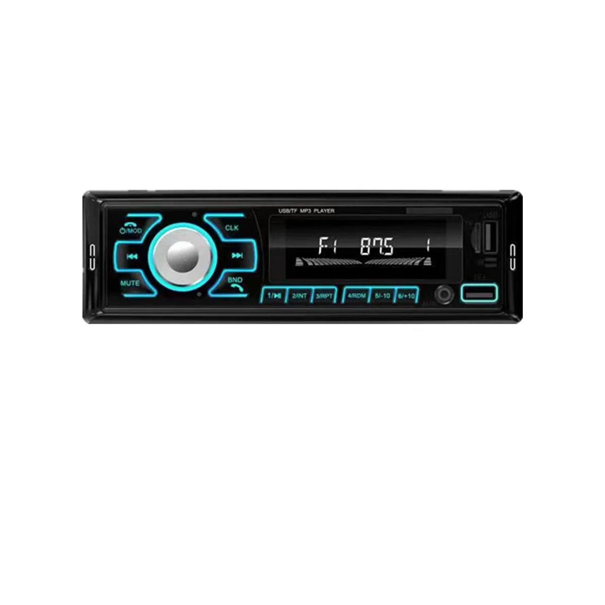 New 7 Colorful Light FM Radio Car Bluetooth 12V MP3 Player Card Slot U Disk Multimedia Radio
New 7 Colorful Light FM Radio Car Bluetooth 12V MP3 Player Card Slot U Disk Multimedia Radio