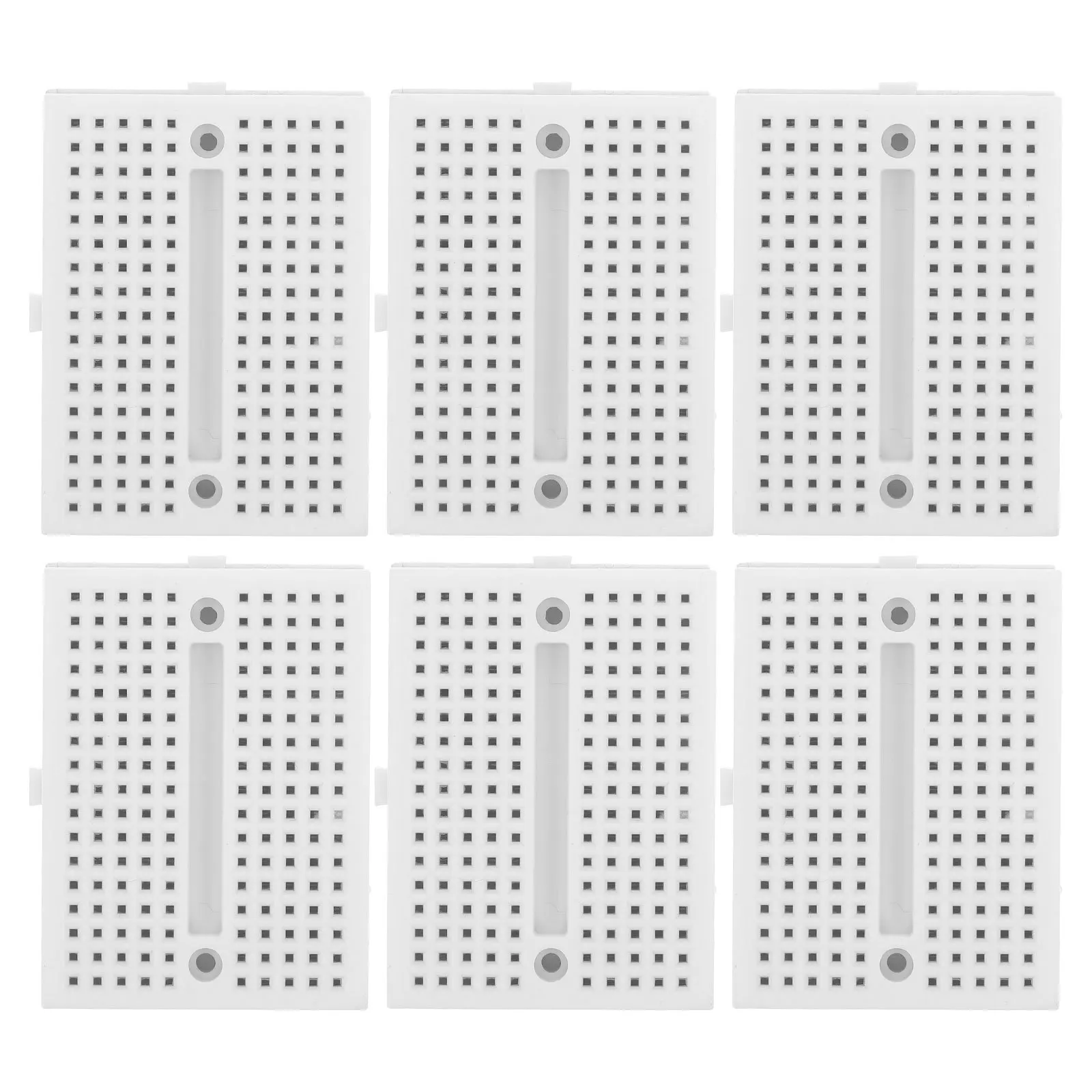 Набор из 6 мини-платах-макетников для экспериментов, без пайки, для DIY электроники, прочный АБС-пластик, не требует пайки, маленькая печатная плата
Набор из 6 мини-платах-макетников для экспериментов, без пайки, для DIY электроники, прочный АБС-пластик, не требует пайки, маленькая печатная плата