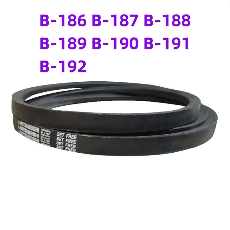 Japanese V-belt Industrial Belt B-belt B-186 B-187 B-188 B-189 B-190 B-191 B-192
Japanese V-belt Industrial Belt B-belt B-186 B-187 B-188 B-189 B-190 B-191 B-192