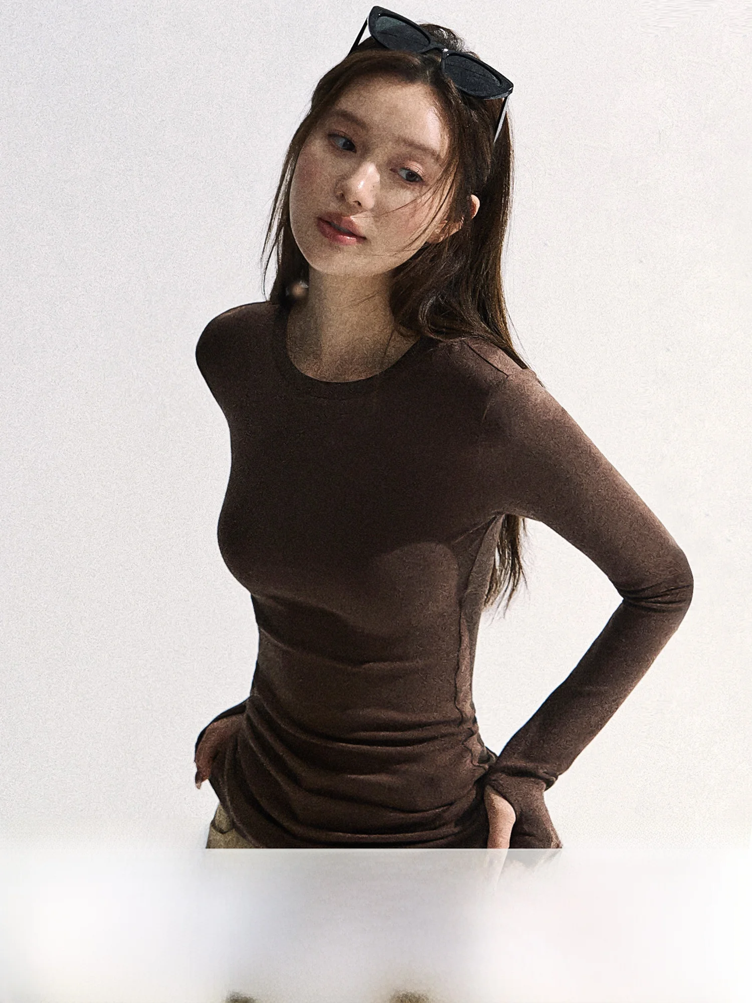 0PASSION Women's Long Sve T-irt Silk Wool Blend Inner Wear Base Layer irt Slim Fit oulder Deep Coffee Color Autumn...
0PASSION Women's Long Sve T-irt Silk Wool Blend Inner Wear Base Layer irt Slim Fit oulder Deep Coffee Color Autumn...