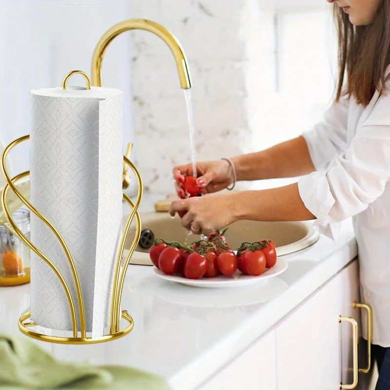 1 шт., железный настольный держатель для бумажных полотенец для отеля, кухни, ресторана, креативный стоячий органайзер для рулонов салфеток для дома и коммерческого использования
1 шт., железный настольный держатель для бумажных полотенец для отеля, кухни, ресторана, креативный стоячий органайзер для рулонов салфеток для дома и коммерческого использования