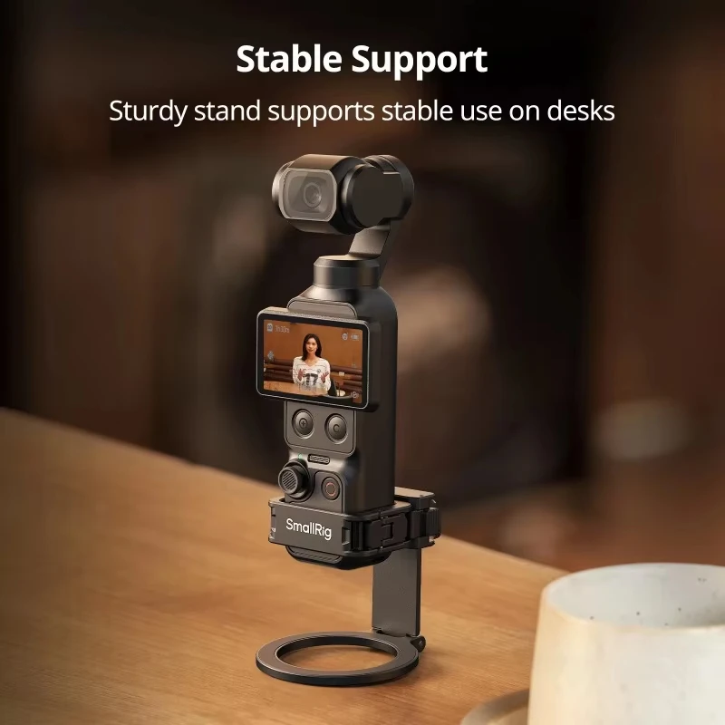 SmallRig 6003 6004 Magnetic Rabbit Cage For DJI Osmo Pocket 4 270° Adjustable Arca Swiss 1/4 Screw Desktop Expansion Holder
SmallRig 6003 6004 Magnetic Rabbit Cage For DJI Osmo Pocket 4 270° Adjustable Arca Swiss 1/4 Screw Desktop Expansion Holder