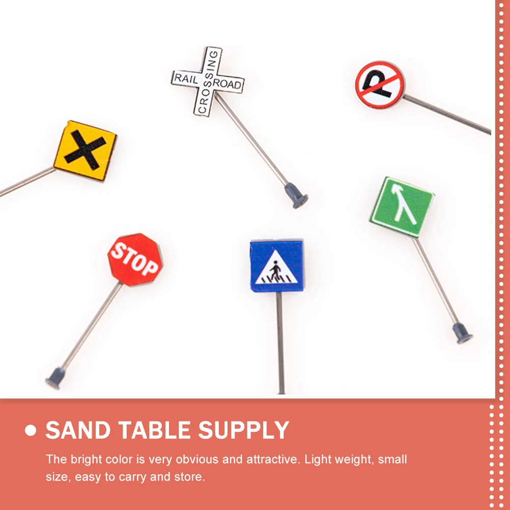 14 Pcs Street Signs Micro Landscape Accessories Mini Traffic Puzzle Simulation Road Educational Toy Child
14 Pcs Street Signs Micro Landscape Accessories Mini Traffic Puzzle Simulation Road Educational Toy Child