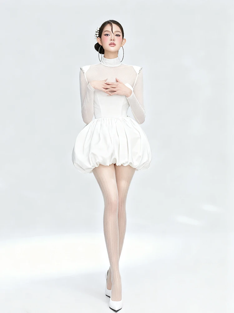 Ele Me Splice Dr, женская осенняя новая утягивающая юбка с высокой талией и цветочным бутоном, французская юбка из полиэстера, длинное све
Ele Me Splice Dr, женская осенняя новая утягивающая юбка с высокой талией и цветочным бутоном, французская юбка из полиэстера, длинное све