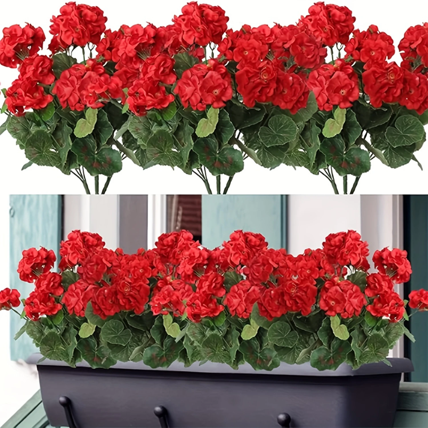 4PCS Artificial Geraniums Silk Flowers Plants Faux Plastic Flowers For Wedding Kitchen Garden Table Centerpieces Indoor Outdoor
4PCS Artificial Geraniums Silk Flowers Plants Faux Plastic Flowers For Wedding Kitchen Garden Table Centerpieces Indoor Outdoor