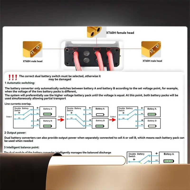 10-100V 40A 2000W E Bike Battery Module Single Discharge Dual Battery Management System Module Ebike Accessories-X64A
10-100V 40A 2000W E Bike Battery Module Single Discharge Dual Battery Management System Module Ebike Accessories-X64A