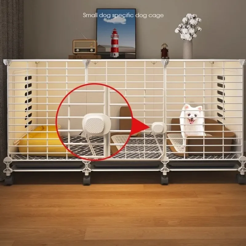 Dog Cage Small Dog Home Indoor Kennel Toilet Integrated Winter Warm Dog Fence Teddy Bigbear Cage
Dog Cage Small Dog Home Indoor Kennel Toilet Integrated Winter Warm Dog Fence Teddy Bigbear Cage