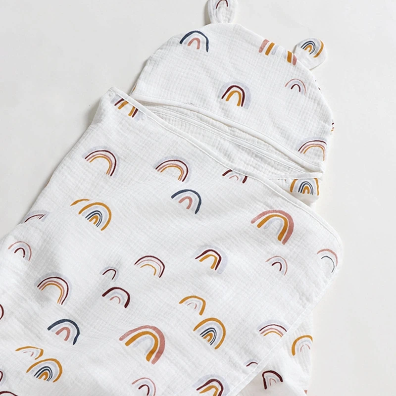 Детское банное полотенце с капюшоном, одеяло с мультяшным принтом, мягкая хлопковая пеленка 40JC
Детское банное полотенце с капюшоном, одеяло с мультяшным принтом, мягкая хлопковая пеленка 40JC