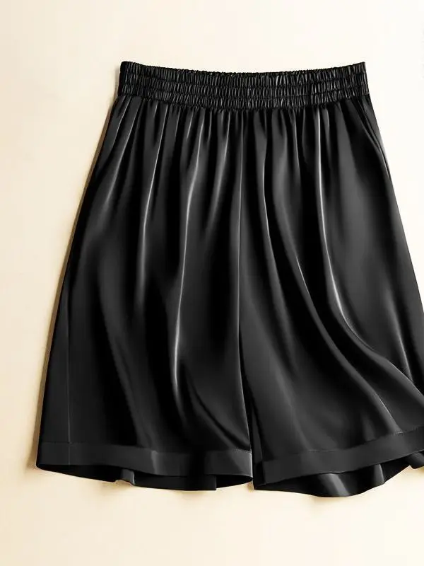 High Waist Ice Silk Loose Casual Shorts plus Size Women's Summer Outdoor Wear Sporty Wide Leg Pants Straight Tube Trousers
High Waist Ice Silk Loose Casual Shorts plus Size Women's Summer Outdoor Wear Sporty Wide Leg Pants Straight Tube Trousers