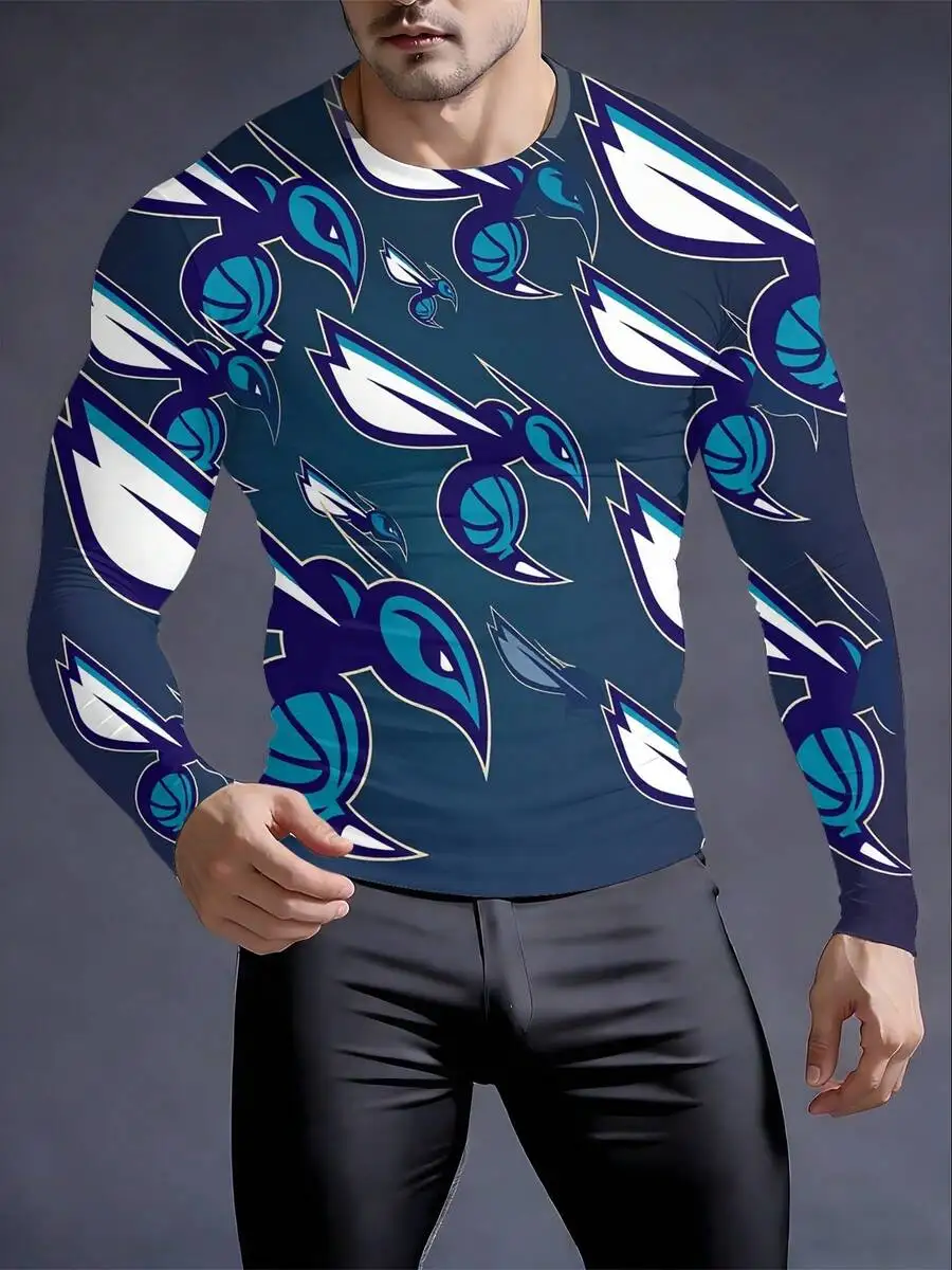 Mens 3D Printed Crew Neck Long Sleeve Compression Shirt Casual Sports Tight
Mens 3D Printed Crew Neck Long Sleeve Compression Shirt Casual Sports Tight