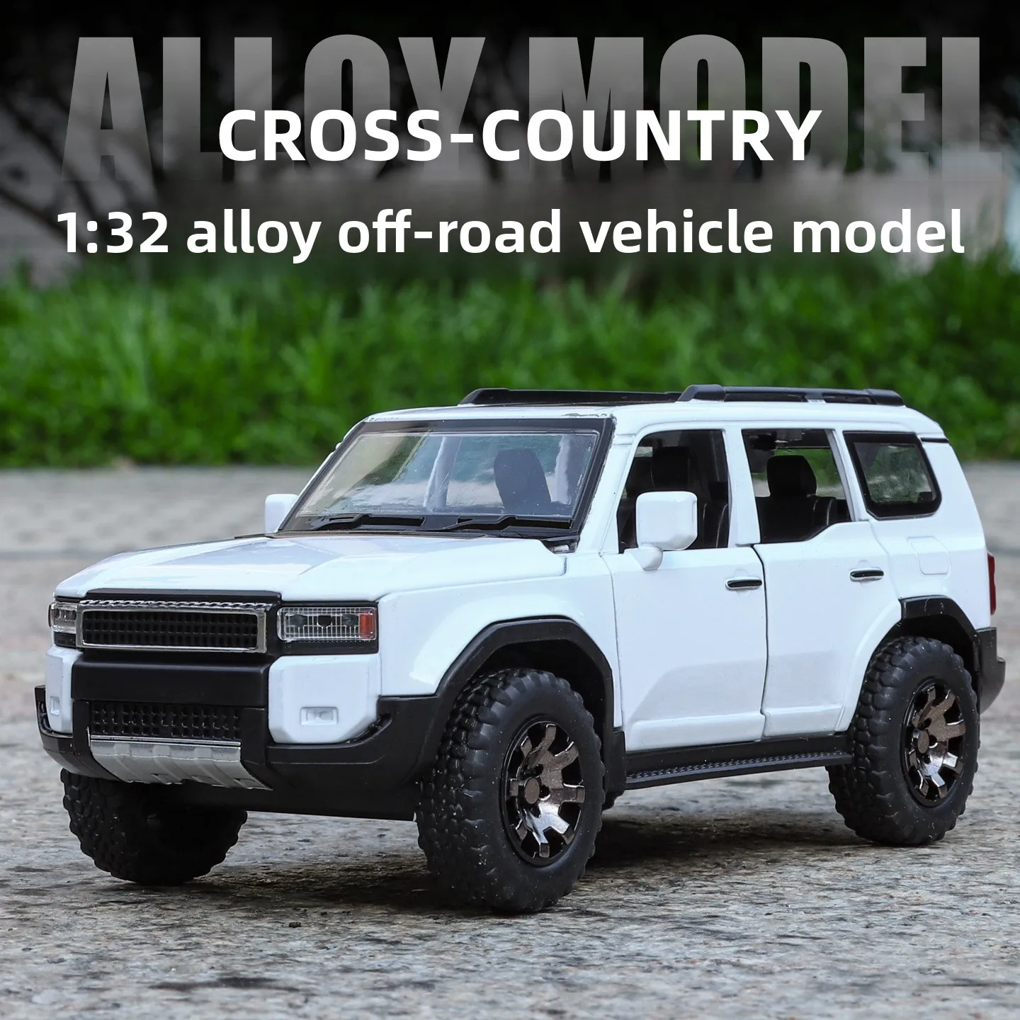 1:32 Prado Off-road High Simulation литая под давлением модель автомобиля из металлического сплава звук свет отступить назад коллекция детские игрушки подарки 
1:32 Prado Off-road High Simulation литая под давлением модель автомобиля из металлического сплава звук свет отступить назад коллекция детские игрушки подарки