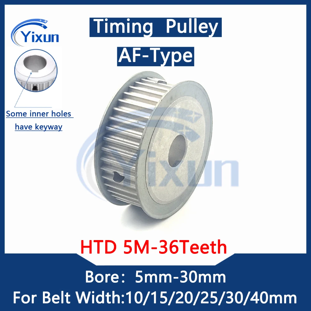 HTD 5M Timing Pulley 36 Teeth Bore 5mm-30mm For Belt Width 10mm-40mm HTD 5M 36Teeth Keyway Synchronous Wheel 5M Drive Belt Gear
HTD 5M Timing Pulley 36 Teeth Bore 5mm-30mm For Belt Width 10mm-40mm HTD 5M 36Teeth Keyway Synchronous Wheel 5M Drive Belt Gear
