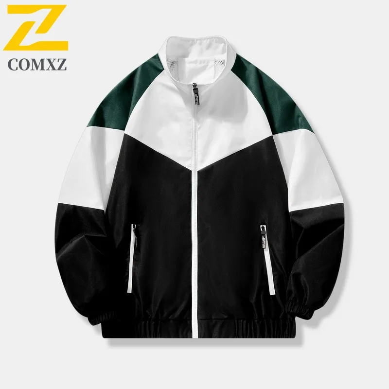 COMXZ Outdoor Sports Jacket Men Autumn Patchwork Fashion Trend Premium Casual Korean Style Color Block Trend Stand Collar Coat
COMXZ Outdoor Sports Jacket Men Autumn Patchwork Fashion Trend Premium Casual Korean Style Color Block Trend Stand Collar Coat