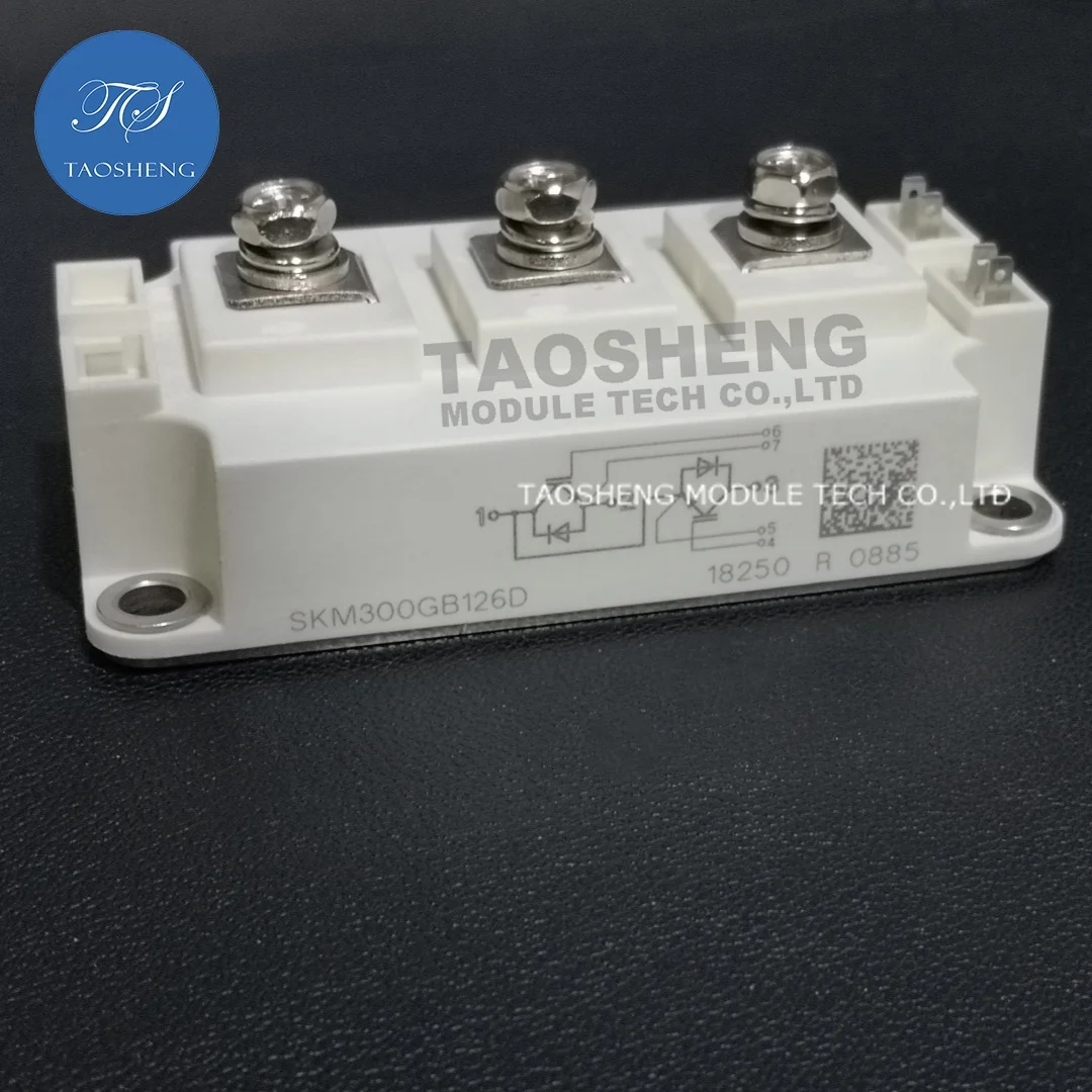 1 шт. SKM300GB126D 300A/1200V Новый и оригинальный модуль IGBT【TAOSHENG】 # TS065
1 шт. SKM300GB126D 300A/1200V Новый и оригинальный модуль IGBT【TAOSHENG】 # TS065