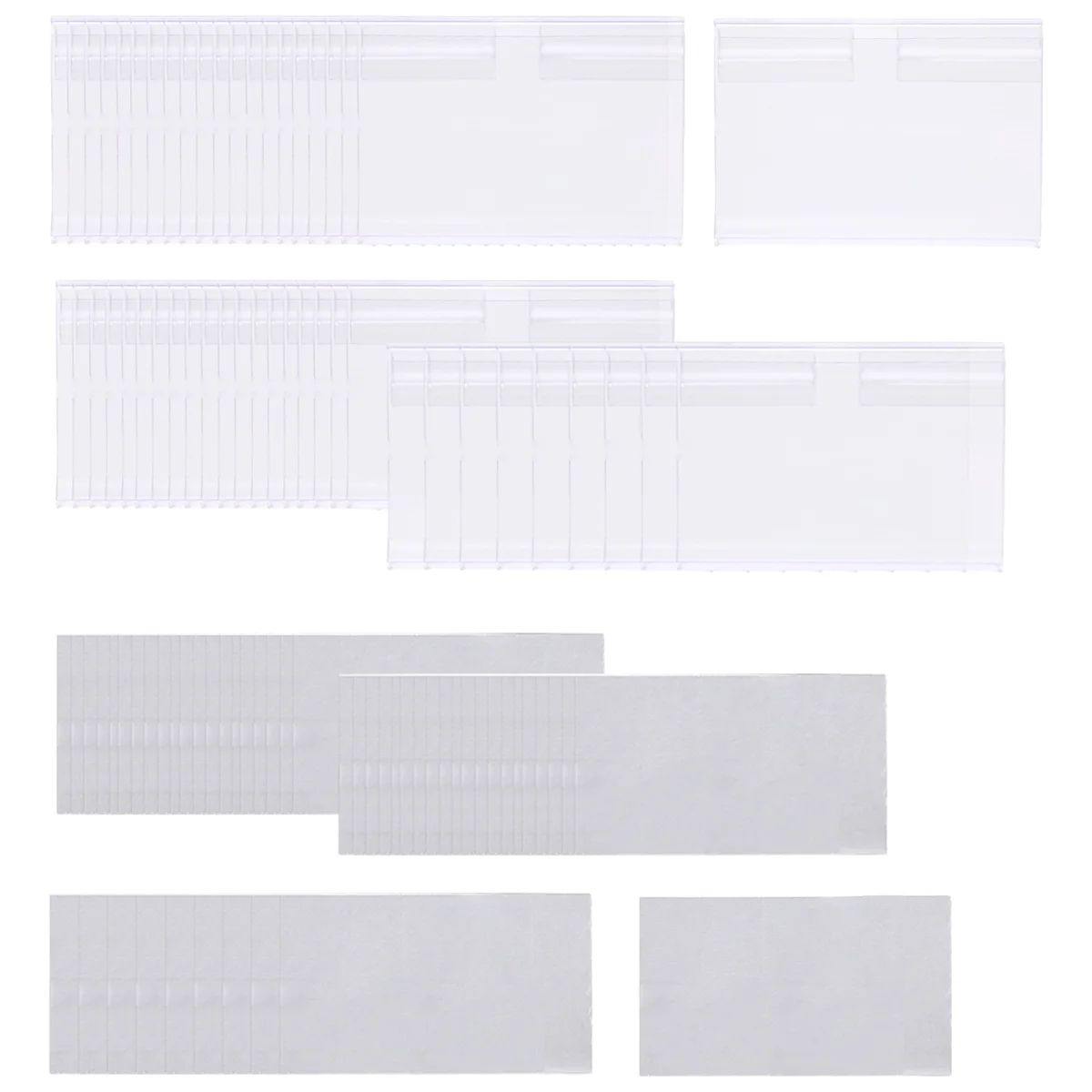 50Pcs Clear Plastic Label Holder Price Tag, Shelf Label Clip Removable Label Holder for Storage Bins Basket Labels BLJS
50Pcs Clear Plastic Label Holder Price Tag, Shelf Label Clip Removable Label Holder for Storage Bins Basket Labels BLJS