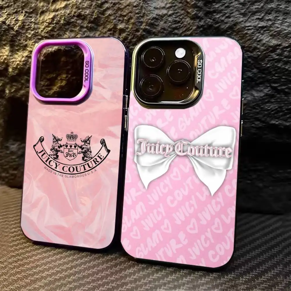 J-Juicy C-Couture Phone Case For iPhone 17 16 15 14 13 12 11 Pro Max Plus Silver Matte Black Cover
J-Juicy C-Couture Phone Case For iPhone 17 16 15 14 13 12 11 Pro Max Plus Silver Matte Black Cover