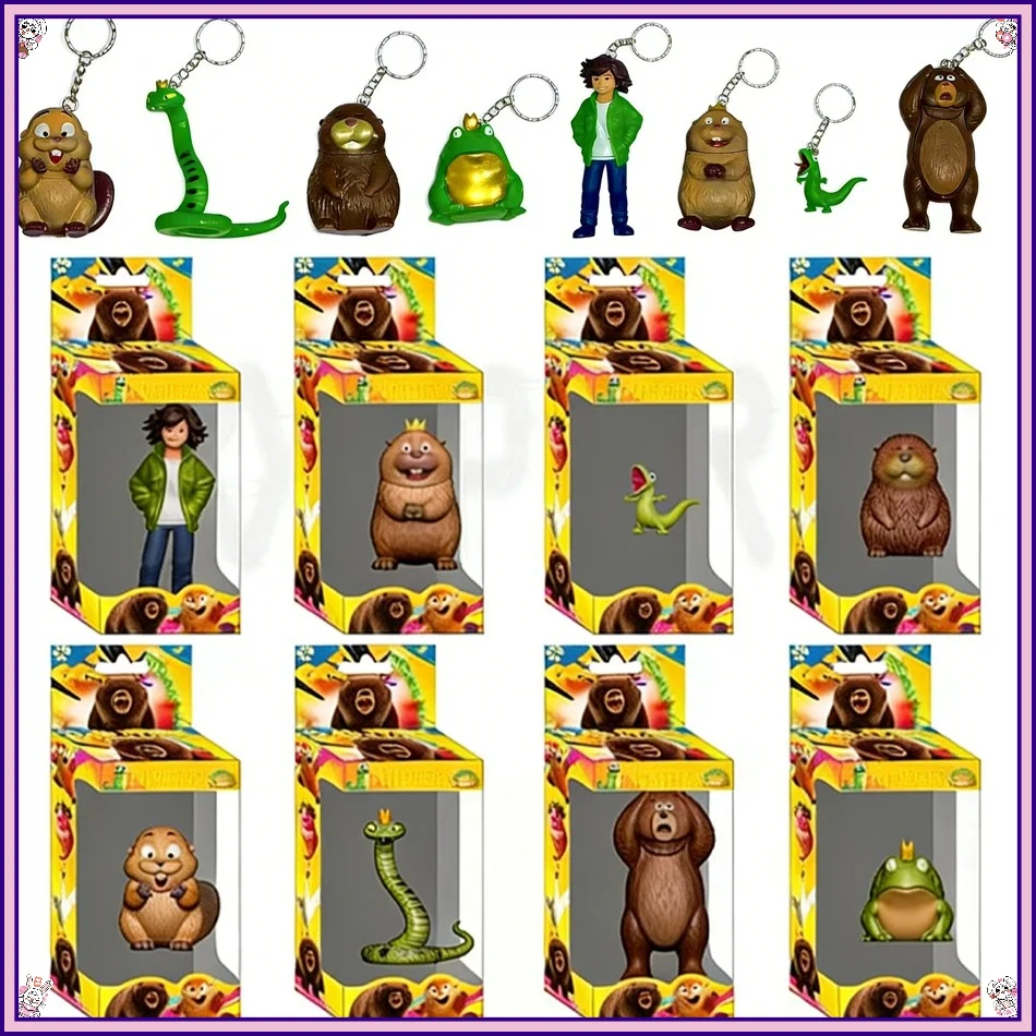 In stockDisney Hoppers 8Pcs/Box Beaver Transformation Plan Keychain PVC Figures Collectible Pendant Toy for Children Adults Fans
In stockDisney Hoppers 8Pcs/Box Beaver Transformation Plan Keychain PVC Figures Collectible Pendant Toy for Children Adults Fans