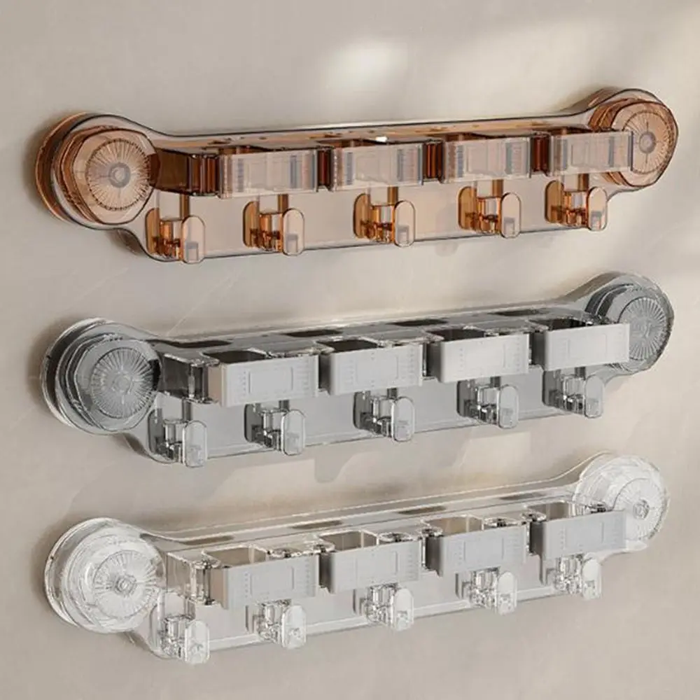 Practical Plastic Suction Cup Mop Holder Reusable Wall Hanging Mop Clip Rack Space Saving with Hooks Mop Broom Holder Bathroom
Practical Plastic Suction Cup Mop Holder Reusable Wall Hanging Mop Clip Rack Space Saving with Hooks Mop Broom Holder Bathroom