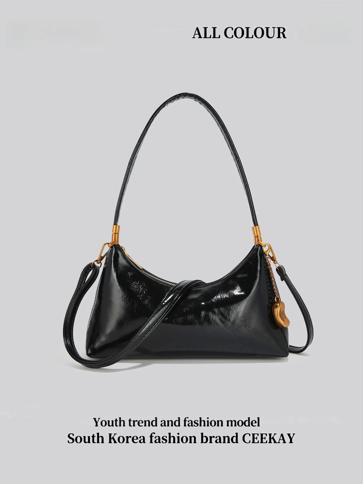 Ceekay Original Retro Oil Wax Leather Underarm Bag Women's 2026 New Versatile Single Shoulder Slant Moon Bag Casual Simple Style
Ceekay Original Retro Oil Wax Leather Underarm Bag Women's 2026 New Versatile Single Shoulder Slant Moon Bag Casual Simple Style