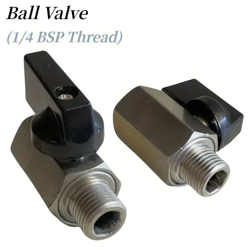 Carbon Steel Ball Valve 2/3 Air Compressor Water Gas Oil Shut Off Valve BSP Threaded Mini Ball Valve Home Plumbing Part
Carbon Steel Ball Valve 2/3 Air Compressor Water Gas Oil Shut Off Valve BSP Threaded Mini Ball Valve Home Plumbing Part