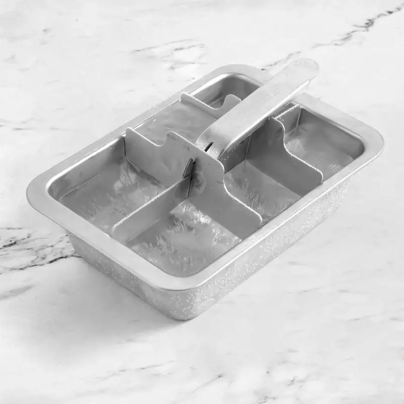 Rustproof Fast Release Stainless Steel Ice Cubes Mold For Party Drink 6-Cavity Ice Making Mold with Handle 37JD
Rustproof Fast Release Stainless Steel Ice Cubes Mold For Party Drink 6-Cavity Ice Making Mold with Handle 37JD