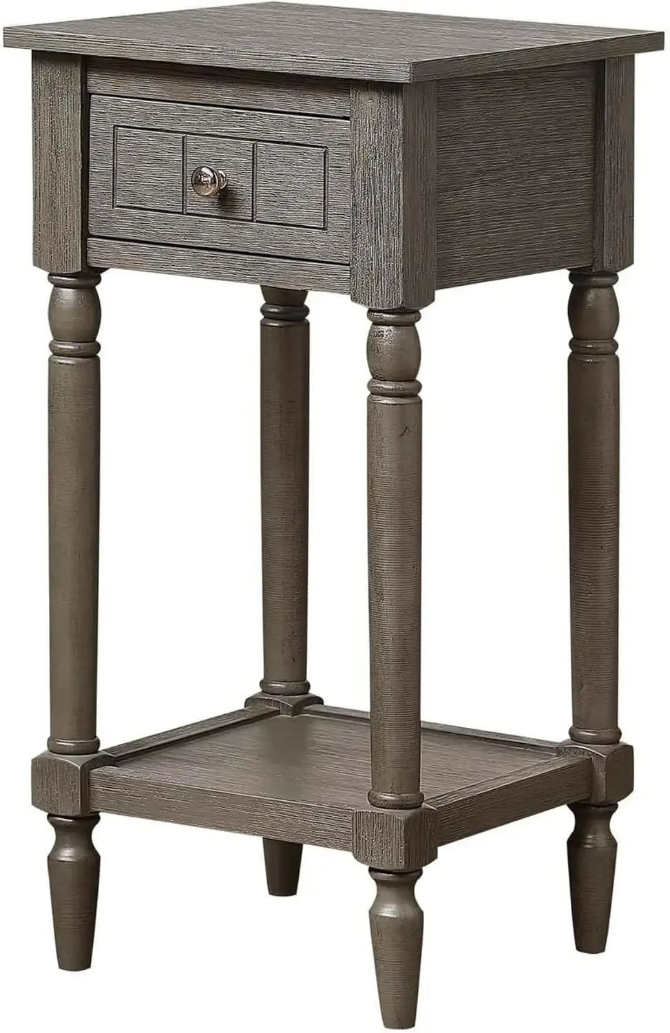 French Country Khloe 1 Drawer Accent End Table 14" - Traditional Farmhouse Side Table with Storage Drawer and Shelf for Living
French Country Khloe 1 Drawer Accent End Table 14" - Traditional Farmhouse Side Table with Storage Drawer and Shelf for Living