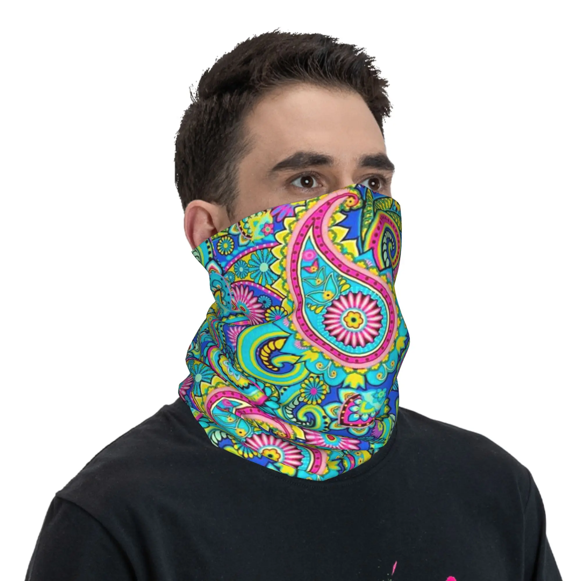 Cool Paisley Bandana Style Bandana Neck Cover Printed Wrap Scarf Warm Face Mask Running Unisex Adult Breathable
Cool Paisley Bandana Style Bandana Neck Cover Printed Wrap Scarf Warm Face Mask Running Unisex Adult Breathable